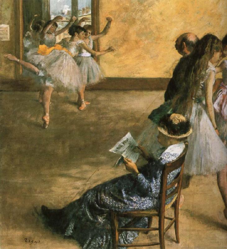 Edgar Degas Ballet Dancers oil painting image